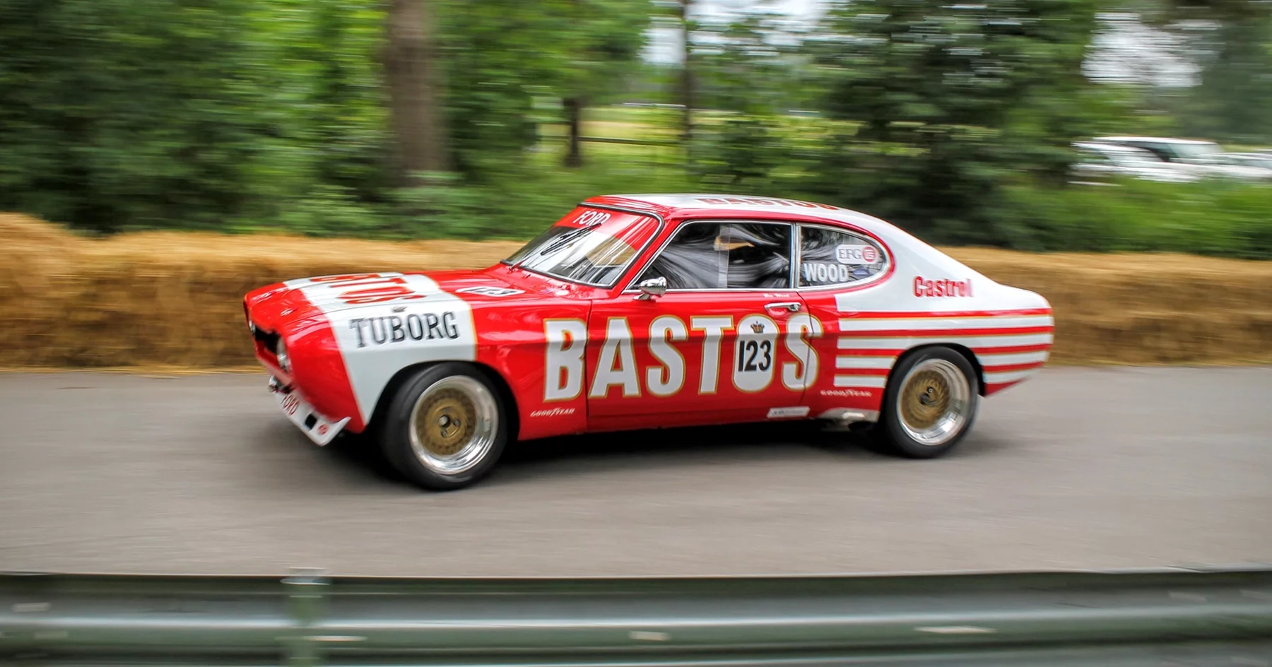 1974 Ford Capri driven by Ric Wood