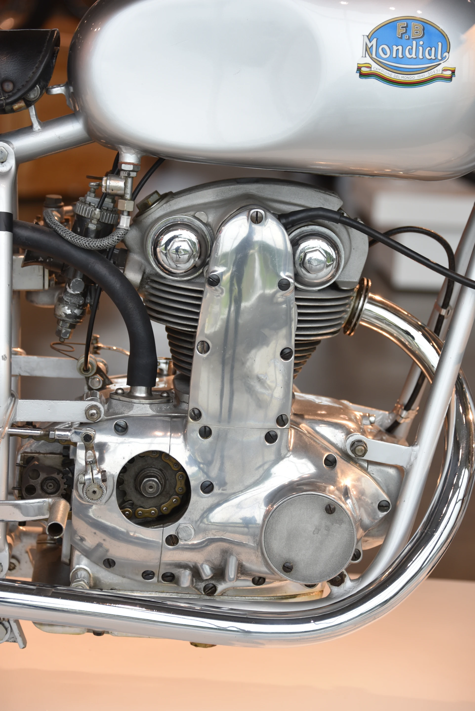 1952 F.B. Mondial 125 SS engine