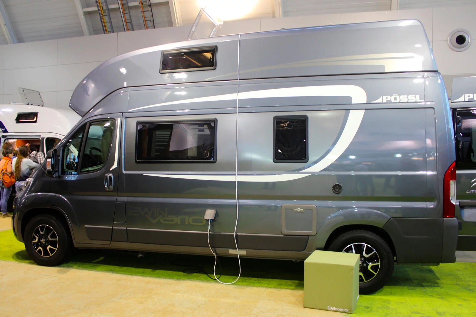 Pössl shows a 2Win Vario camper van with €58,919 price tag