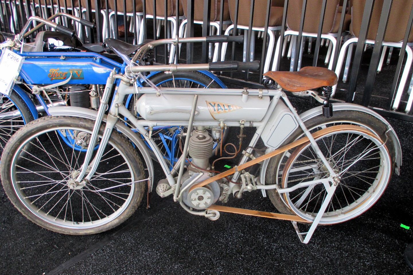 1915 Yale Single | High Bid: $25,000 | Estimate: $45,000 - $55,000 | Auctioneer: Mecum | Lot F205 | Auction Description