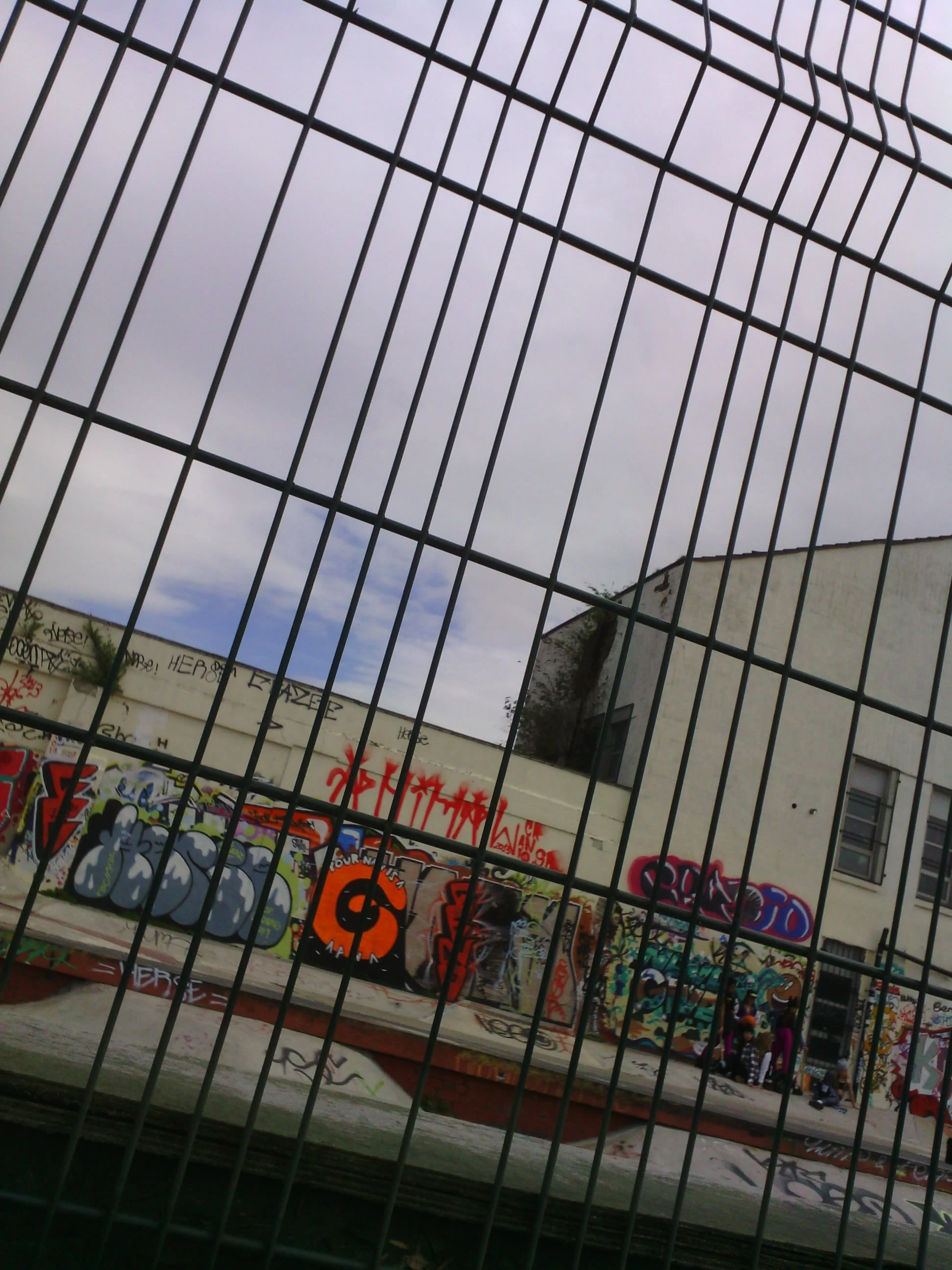 A picture taken in daylight with foreground and background detail