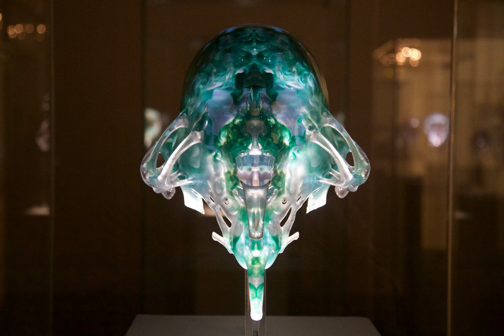 Neri Oxman's otherworldly 3D-printed death masks