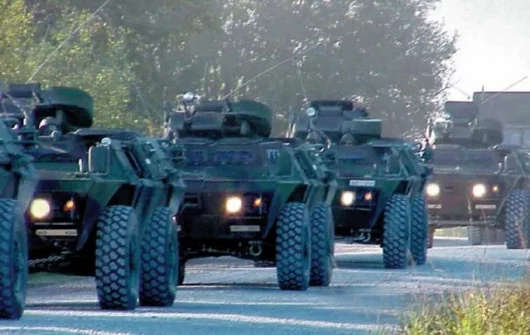 Ready for air transport with minimal preparation, ASV reduces call up time. The turret’s flat hatch reduces the silhouette of the vehicle, providing occupants with greater protection while enabling Roll-on/Roll-off C-130 transportability.