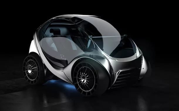 The word Hiriko itself derives from the Basque words hiri (town or city) and kotxe (car)