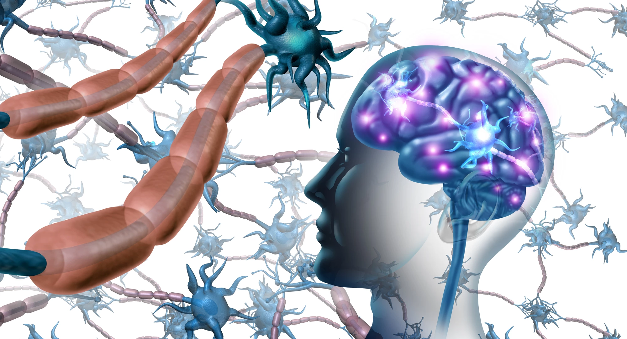 It is hypothesized a severe viral infection in adolescence can trigger a cascade of neuroinflammation leading to the onset of neurological disease years, or even decades, later