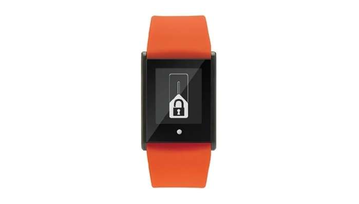 The Touch Time screen can be locked to ensure all information is safe, even if the watch is lost