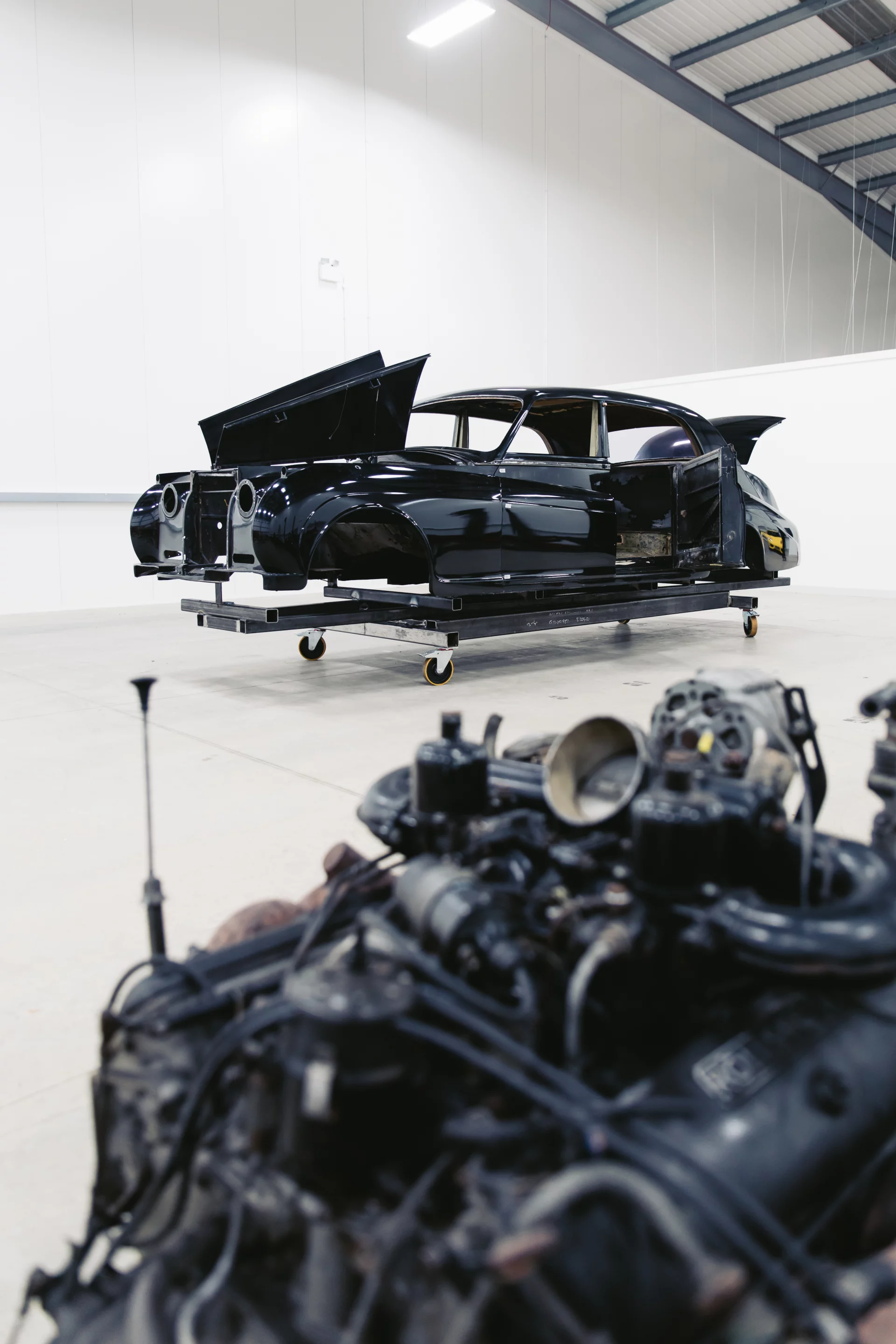 Lunaz is based at Silverstone, UK, apparently right next door to Virgin Racing's Formula E team