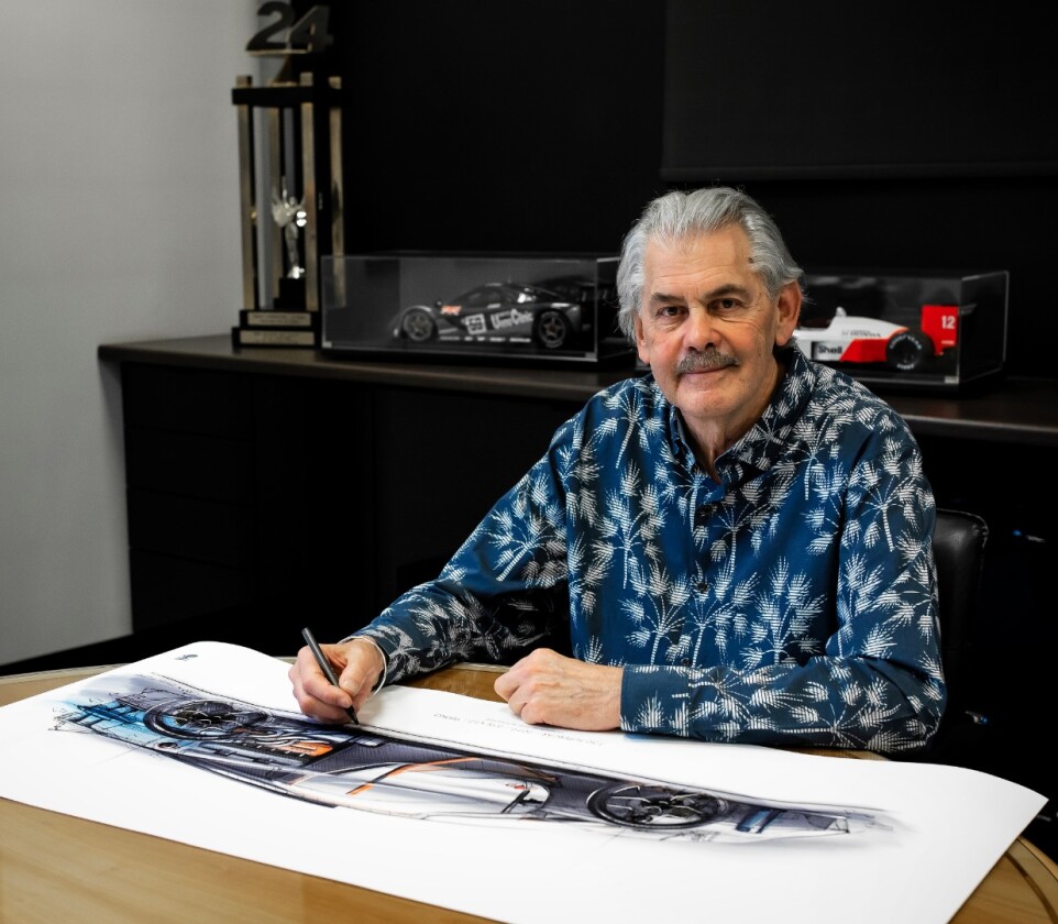 Gordon Murray's sense of automotive style is even better than his taste in shirts