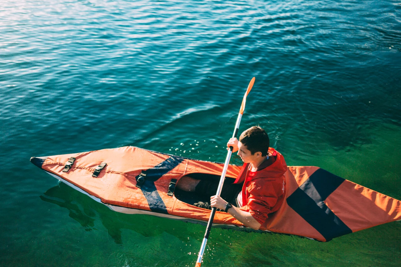 Te Justin Case kayak can carry over 250 lb (113 kg)