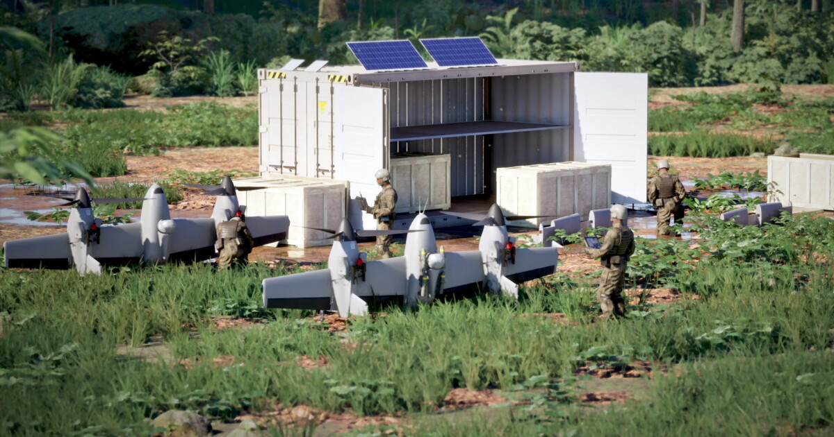Instant Air Base: Sikorsky packs Nomad 100 VTOL drone squad in a box