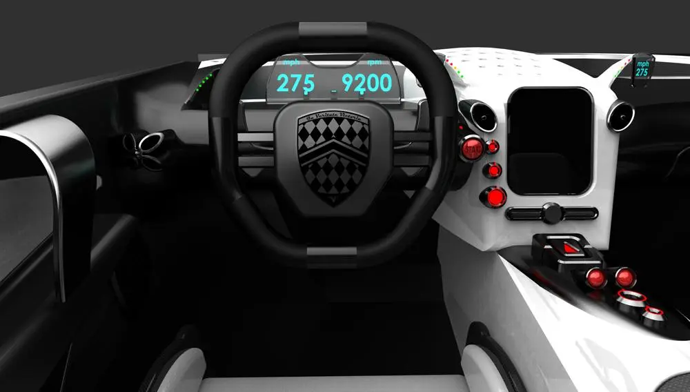 A look at the cockpit that may one day host the world speed record