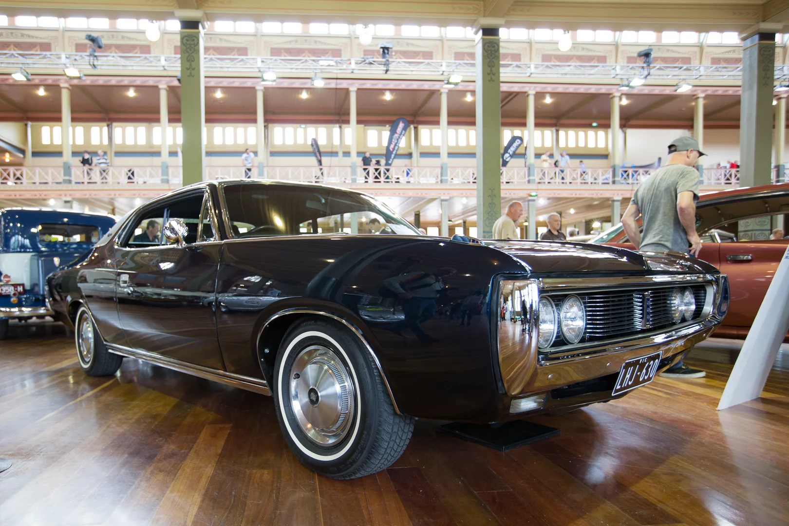 The 1972 Chrysler Hardtop Coupe was often described as a limousine and was considered a competitor to the Holden Statesman and Ford Fairlane (Photo: Nick Lavars/Gizmag)