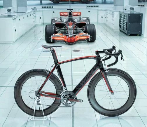 Specialized bikes has teamed up with McLaren Automotive to create the S-Works McLaren Venge road bike