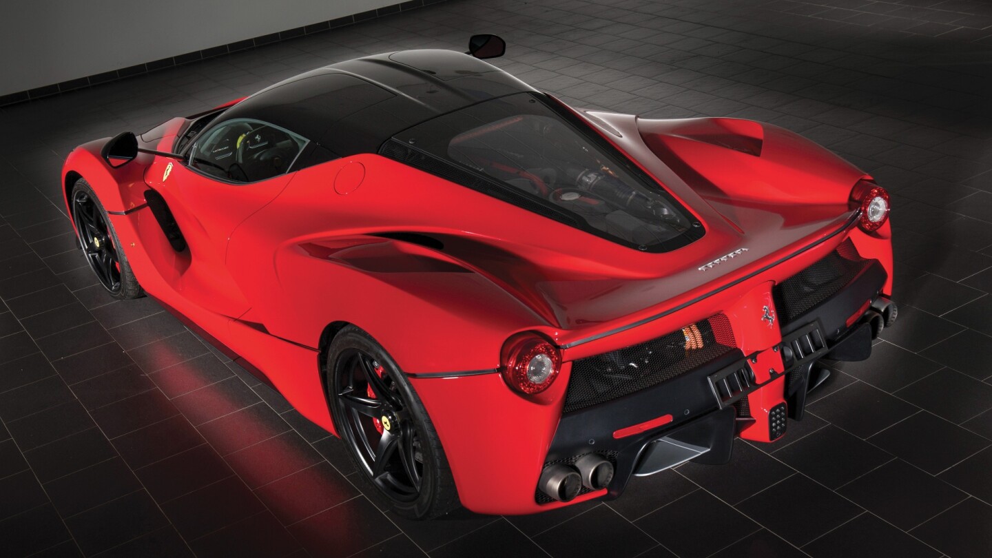 A LaFerrari was sold at a charity auction held during Finali Mondiali in Daytona, Florida on December 4, 2016 for $7.0 million, becoming the most valuable car made this century to sell at auction. The only other LaFerrari ever to sell at auction fetched $3,685,000 during Monterey Car Week in 2016, so the estimate of €2,750,000 to €3,200,000 was quite reasonable for a car with just 200 km on the clock, but the high bid was just €2,450,000 and the car was passed in. Auction Link