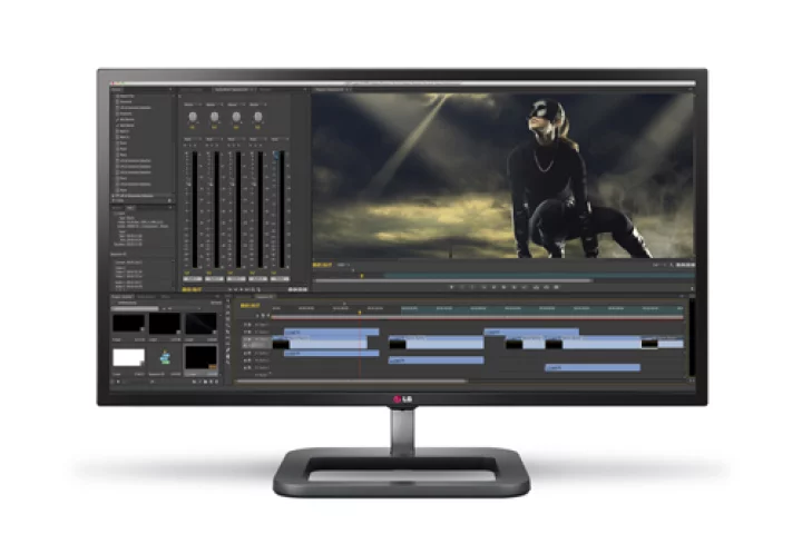 The LG 31MU97 monitor has DCI 4K resolution of 4096 x 2160, which is a digital cinema standard