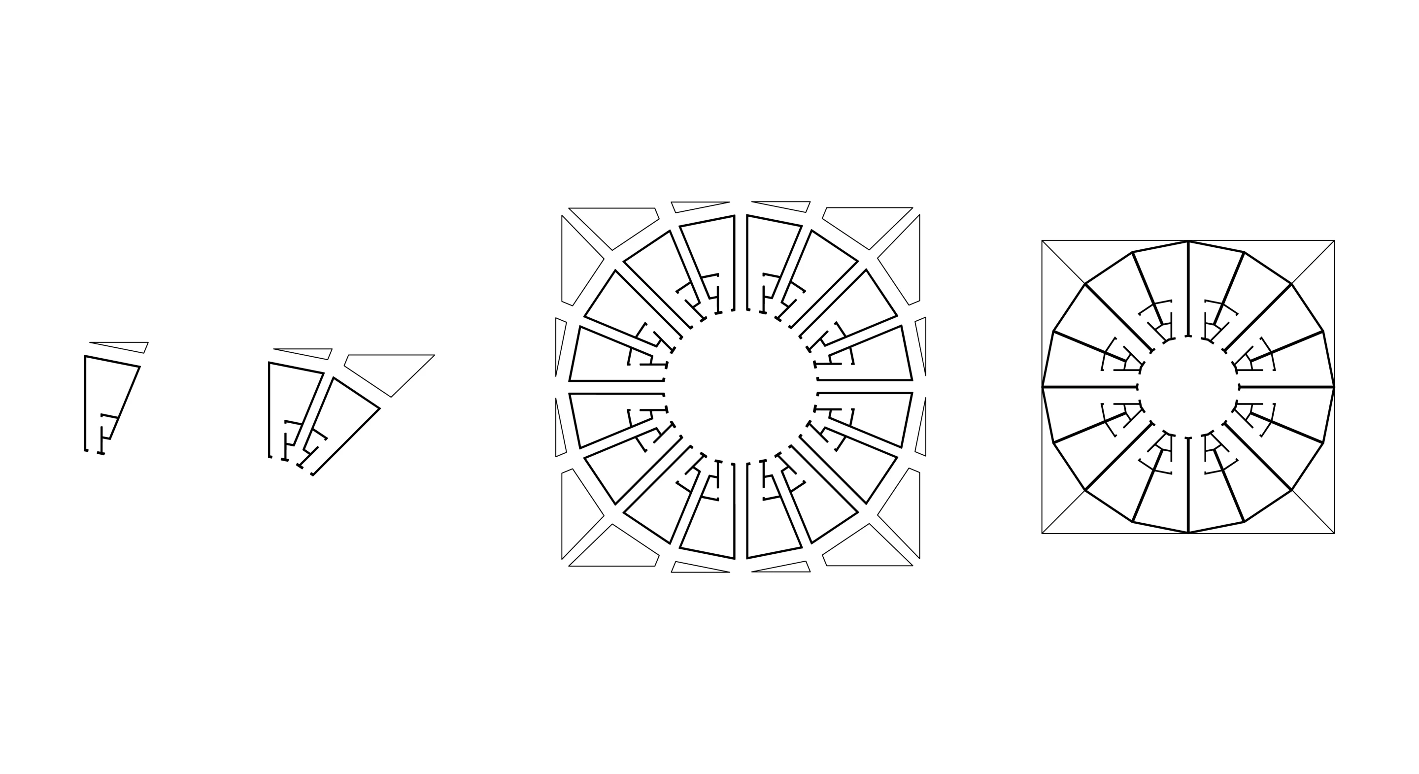 Kaktus Towers floorplan designs by BIG