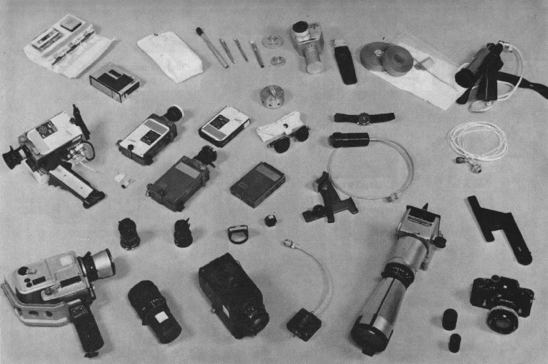 Photographic equipment carried on Apollo 15 (Image: NASA)