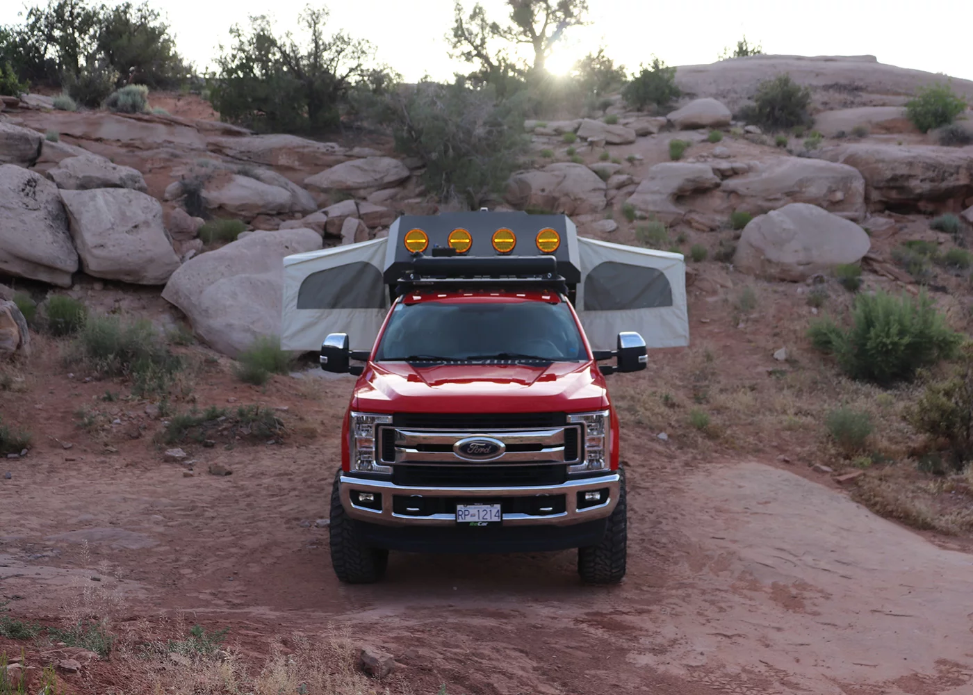 Far Out Camping expandable pickup camper