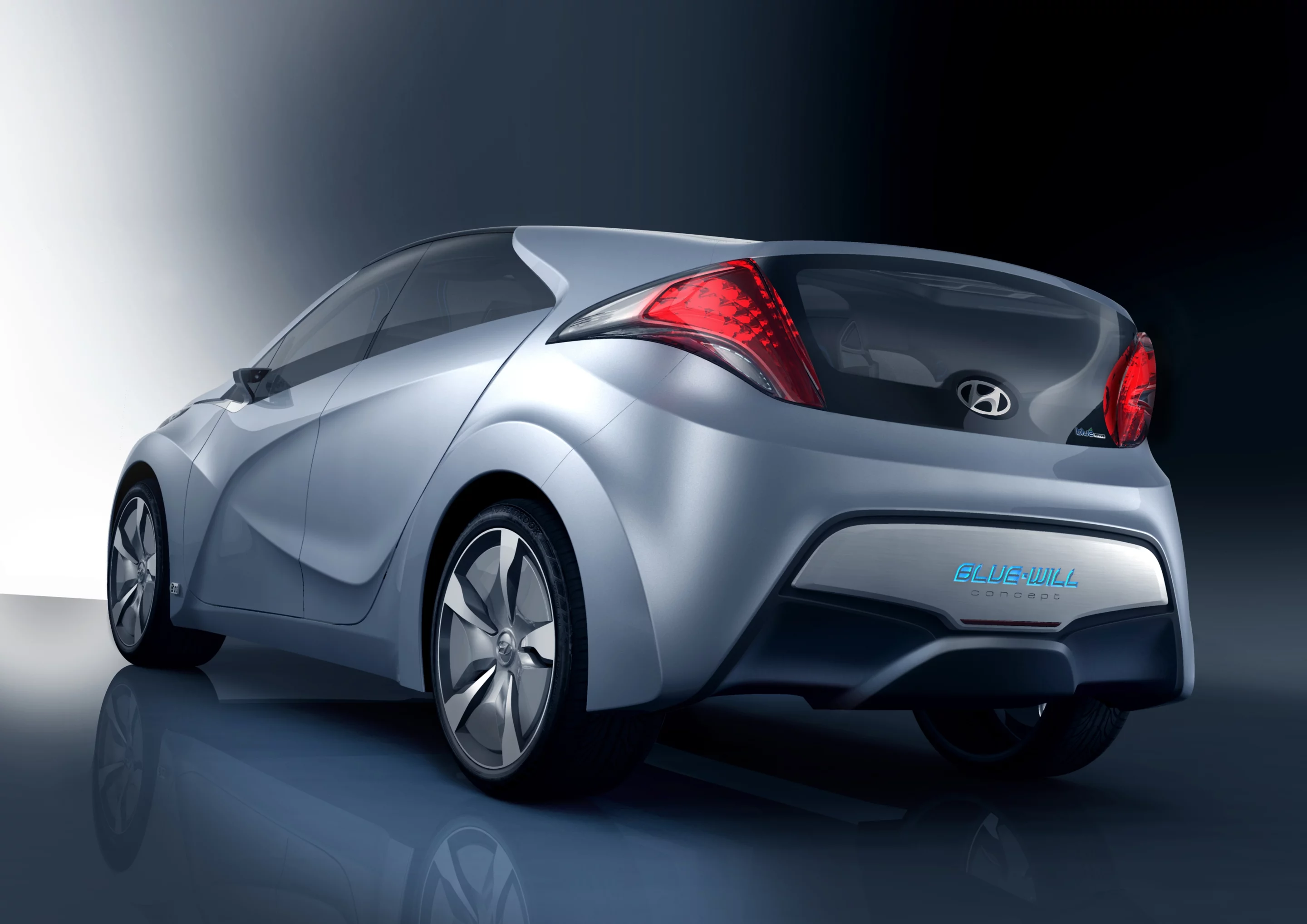 Hyundai's Blue Will plug-in hybrid concept.