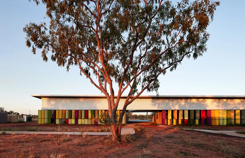 The winner of Best Use of Color went to the Fitzroy Crossing Renal Hostel in outback Australia, designed by Iredale Pedersen Hook Architects