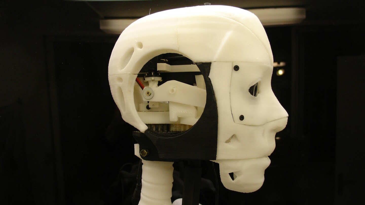 Print Your Own Inmoov Animatronic Robot