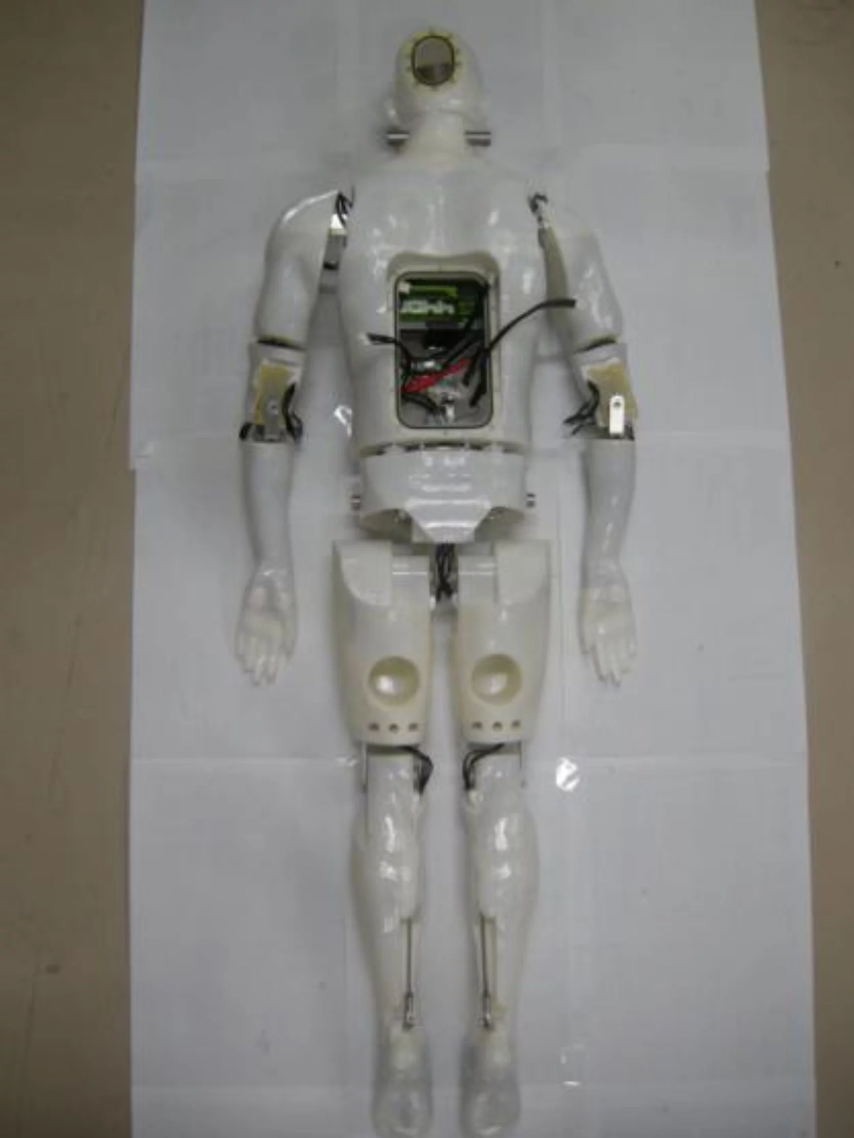 Swumanoid's body is packed with instruments (Image: Tokyo Institute of Technology)