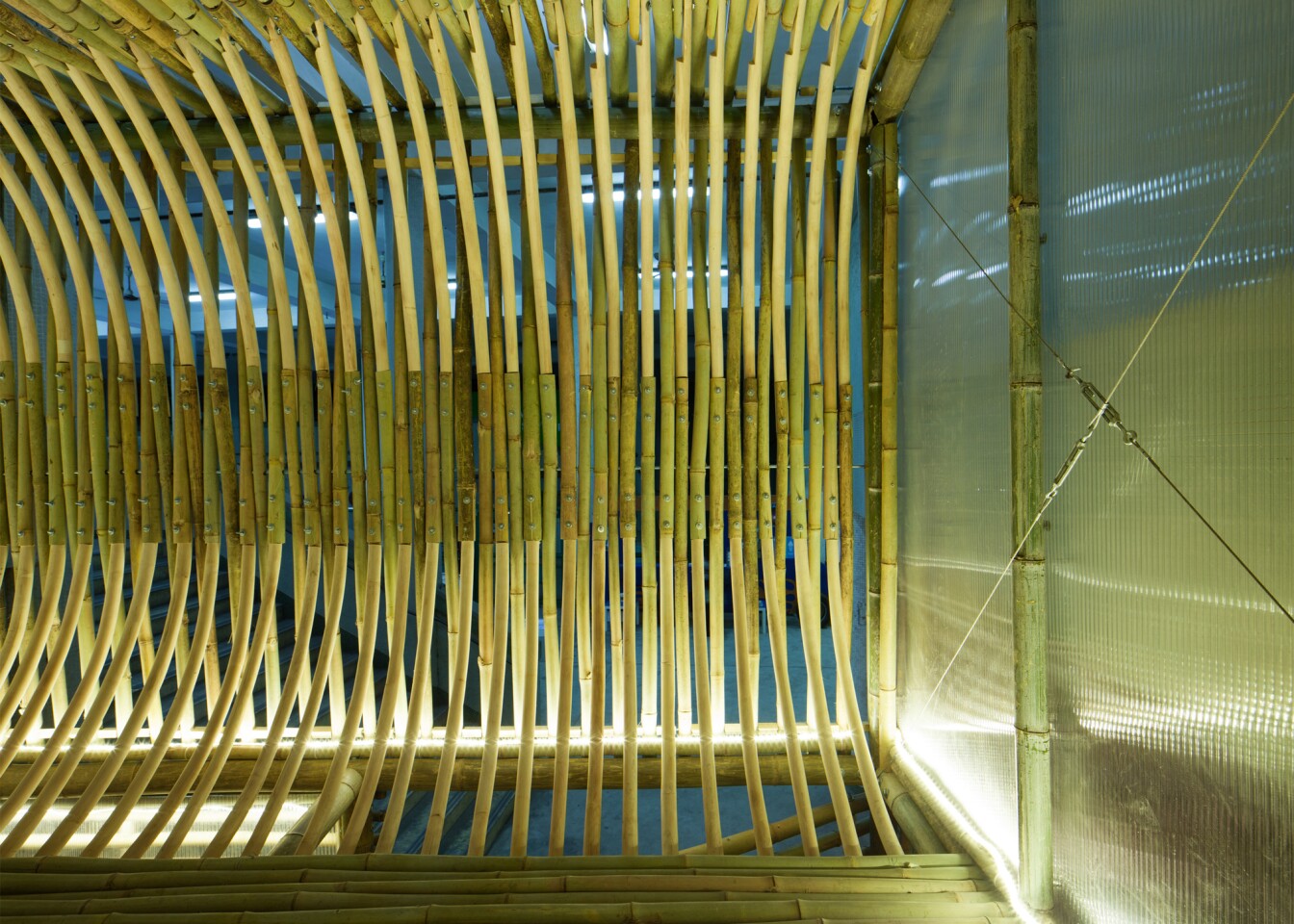 Its basic layout and lack of amenities mark the Bamboo Micro House out as more of a shelter than fully-fledged tiny home (Photo: AFFECT-T)