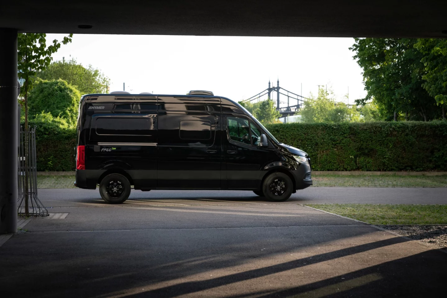Hymer's Free S 600 is built on the 593-cm-long Sprinter
