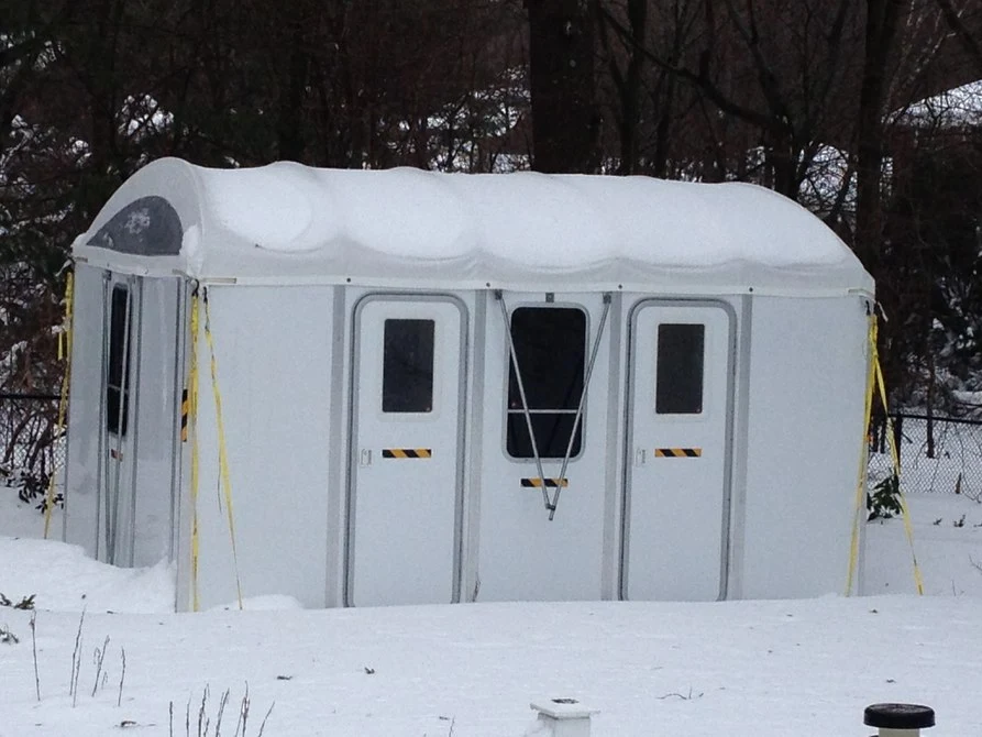 Massachusetts-based firm Visible Good has developed an emergency shelter called Rapid Deployment Module (RDM)