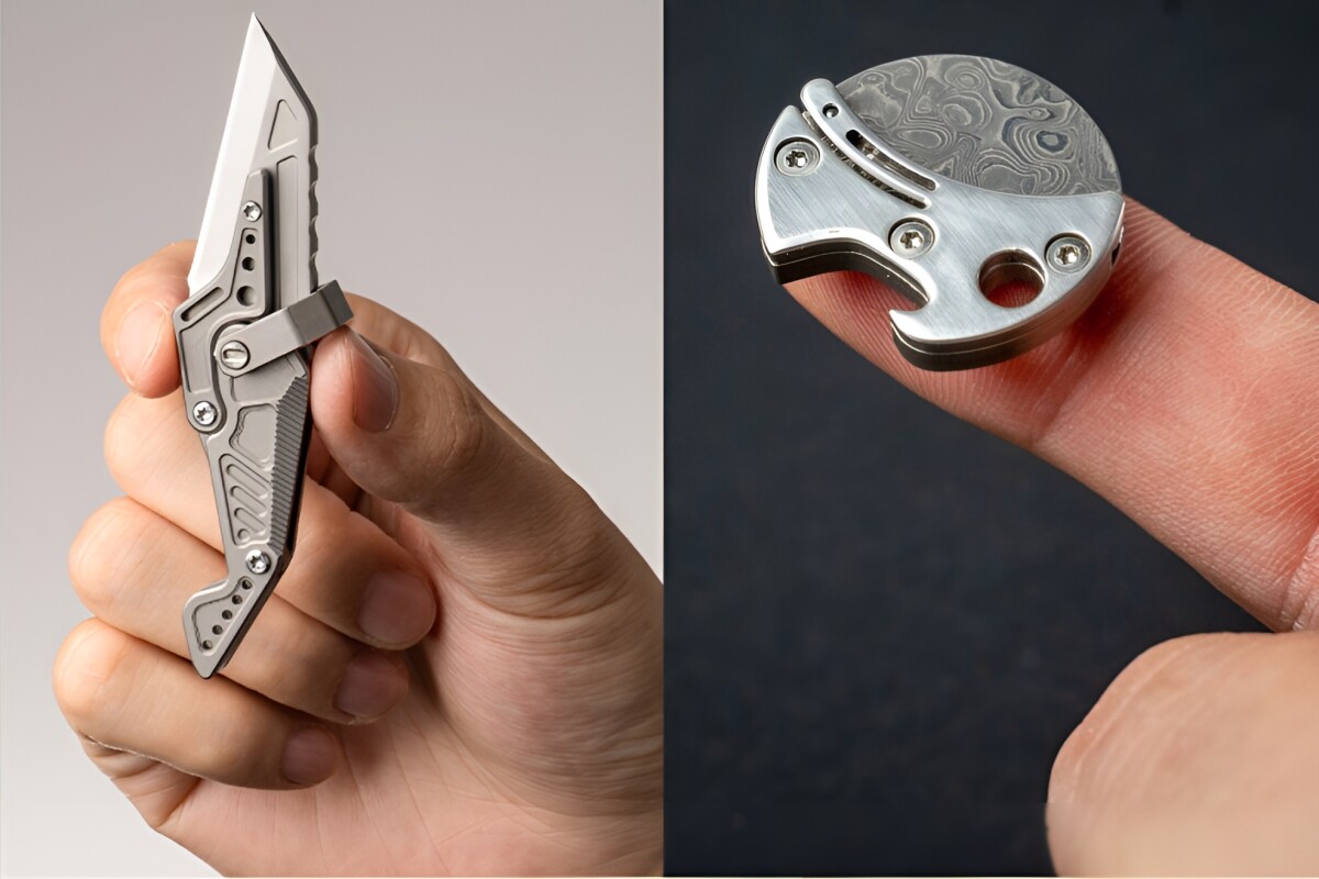Two small-but-unique knives vie for enthusiasts' attention on Kickstarter