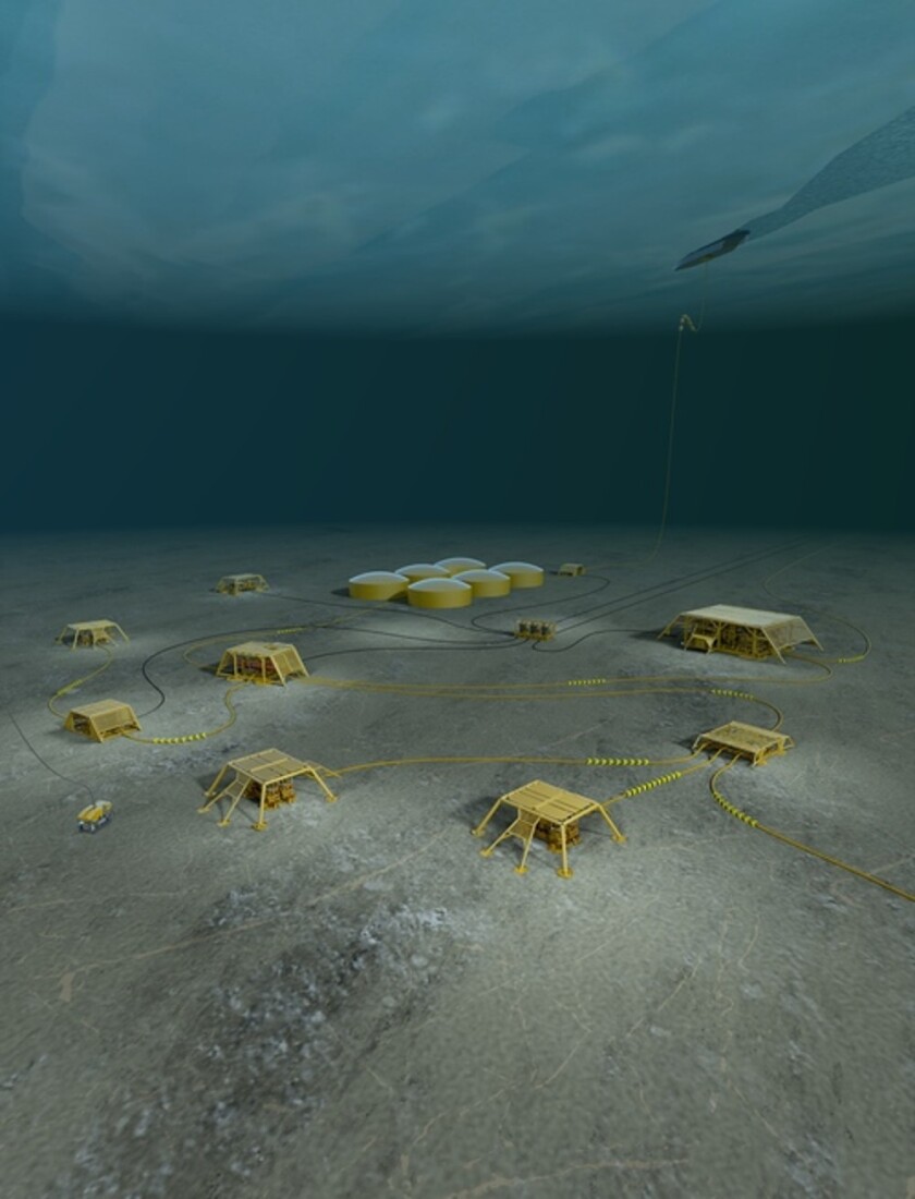 A subsea factory installation