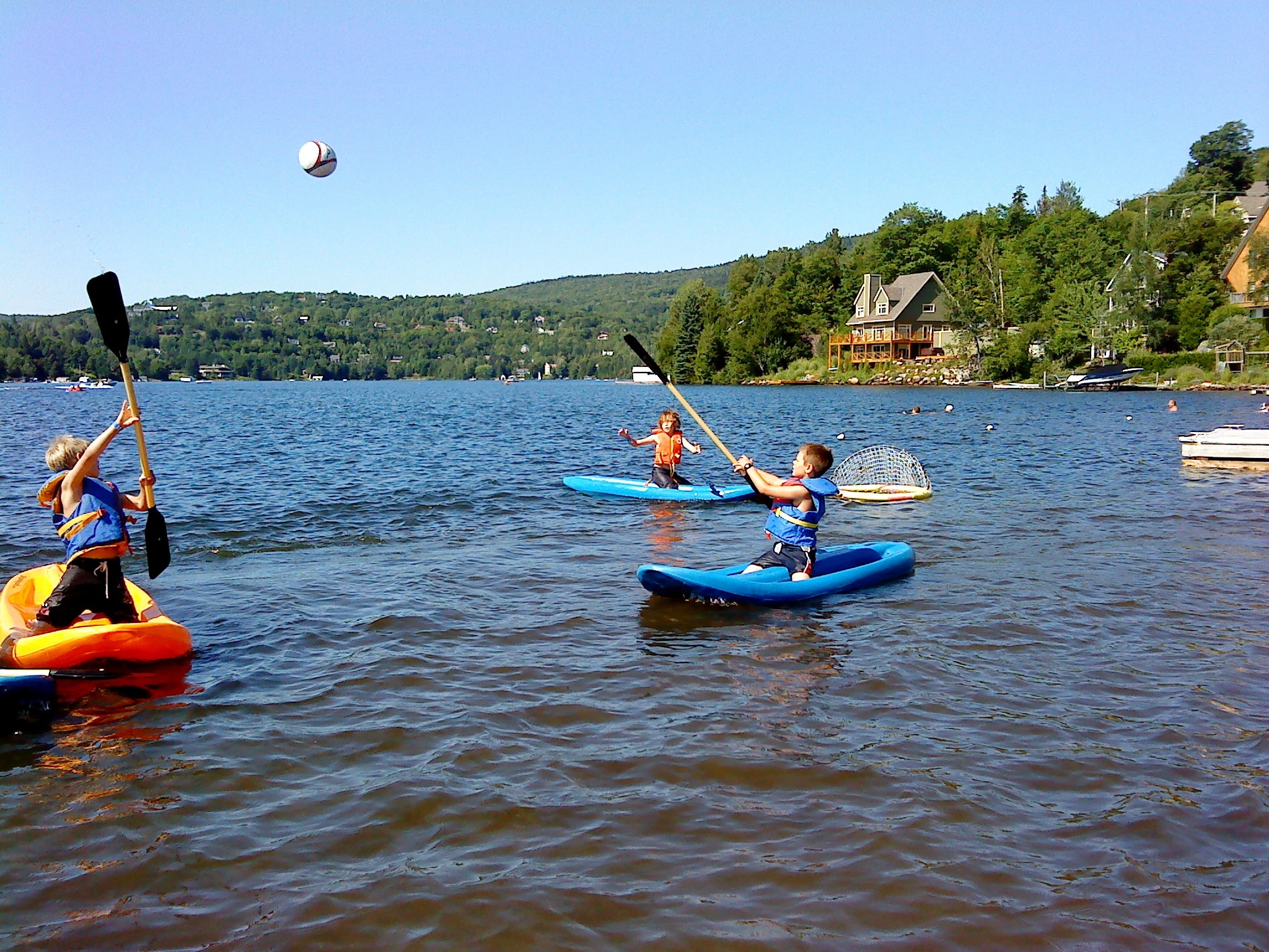 The Yogakayak allows paddlers to kayak in a reportedly more ergonomic kneeling position