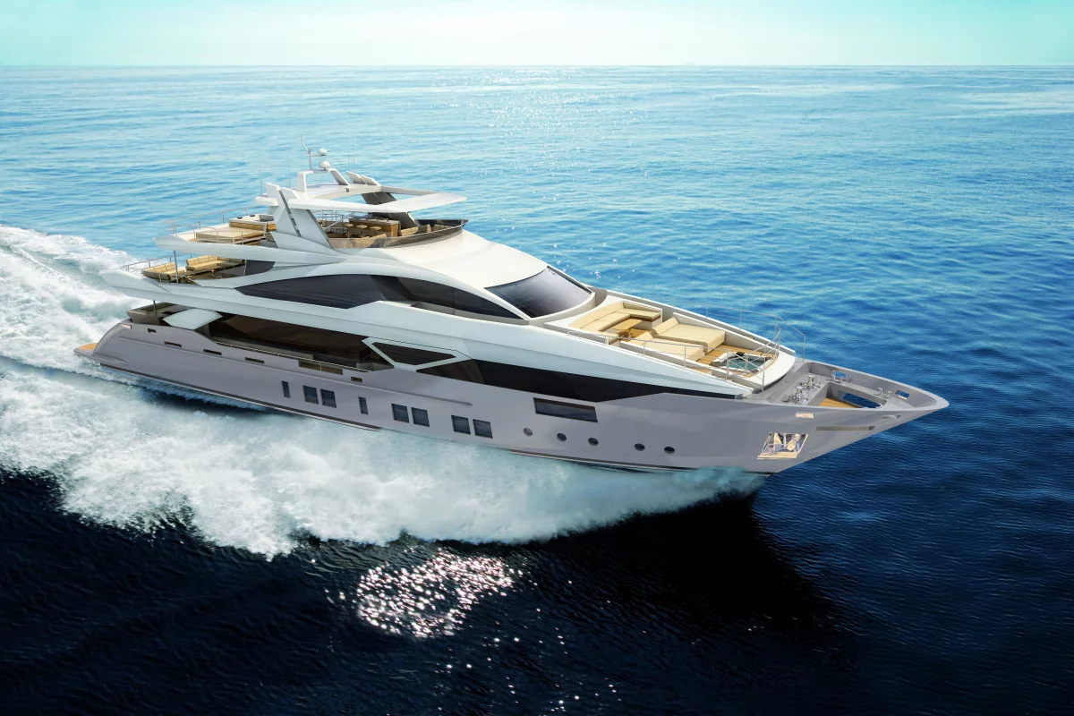 The Azimut Grande 140 Trideck
