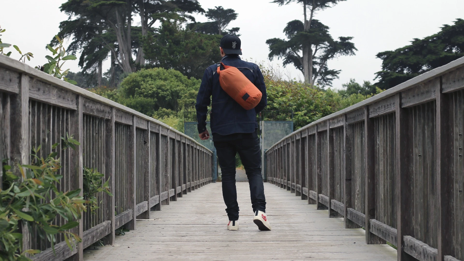 A removable strap can be attached to the Wolverine Pack if you want to sling it over your shoulder