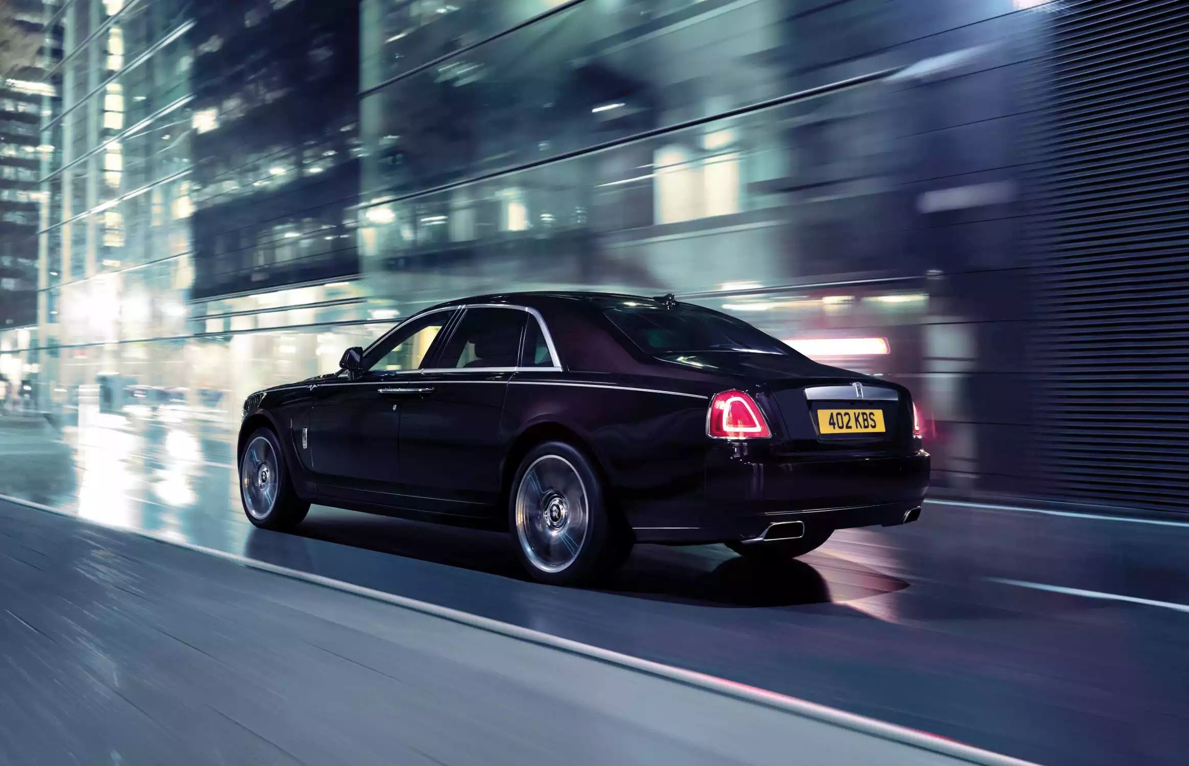 The Rolls-Royce Ghost V-Specification has 30 bhp more power than the regular Ghost