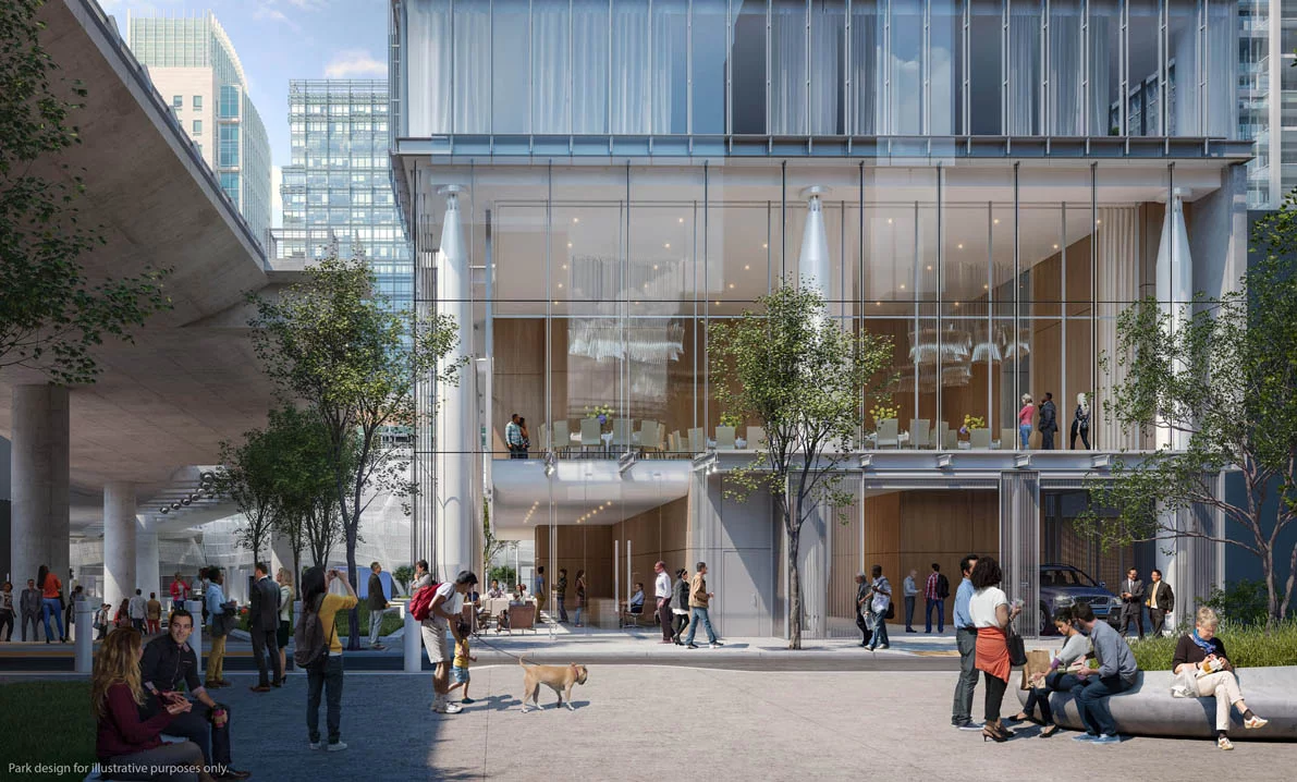 Assuming it goes ahead, 555 Howard will seek LEED Platinum, the green building standard's highest award