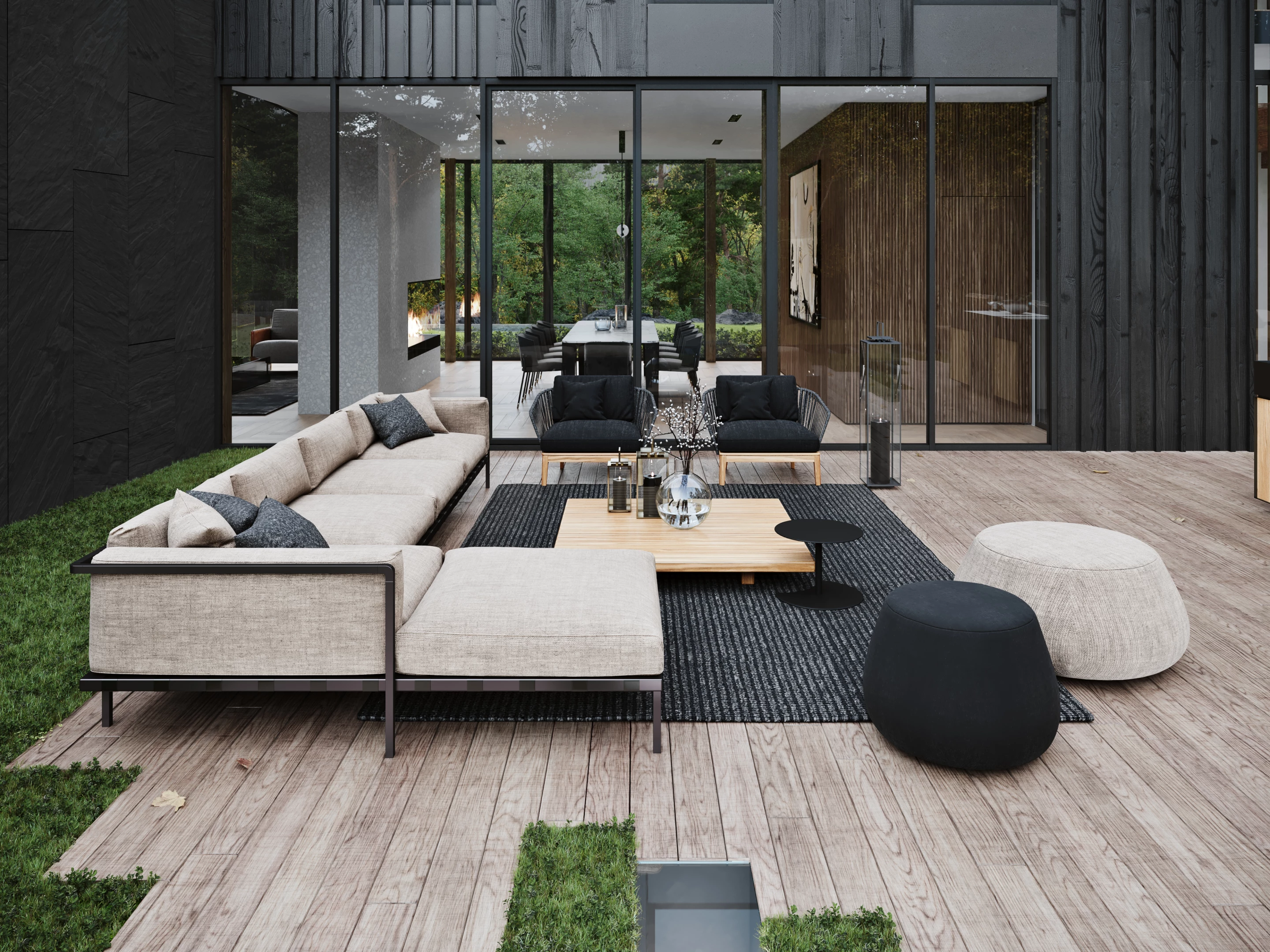 Sylvan Rock's pool area will feature an outdoor lounge area