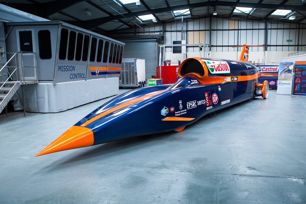 Bloodhound Supersonic Car Goes Old School With Rolex Analog Instruments