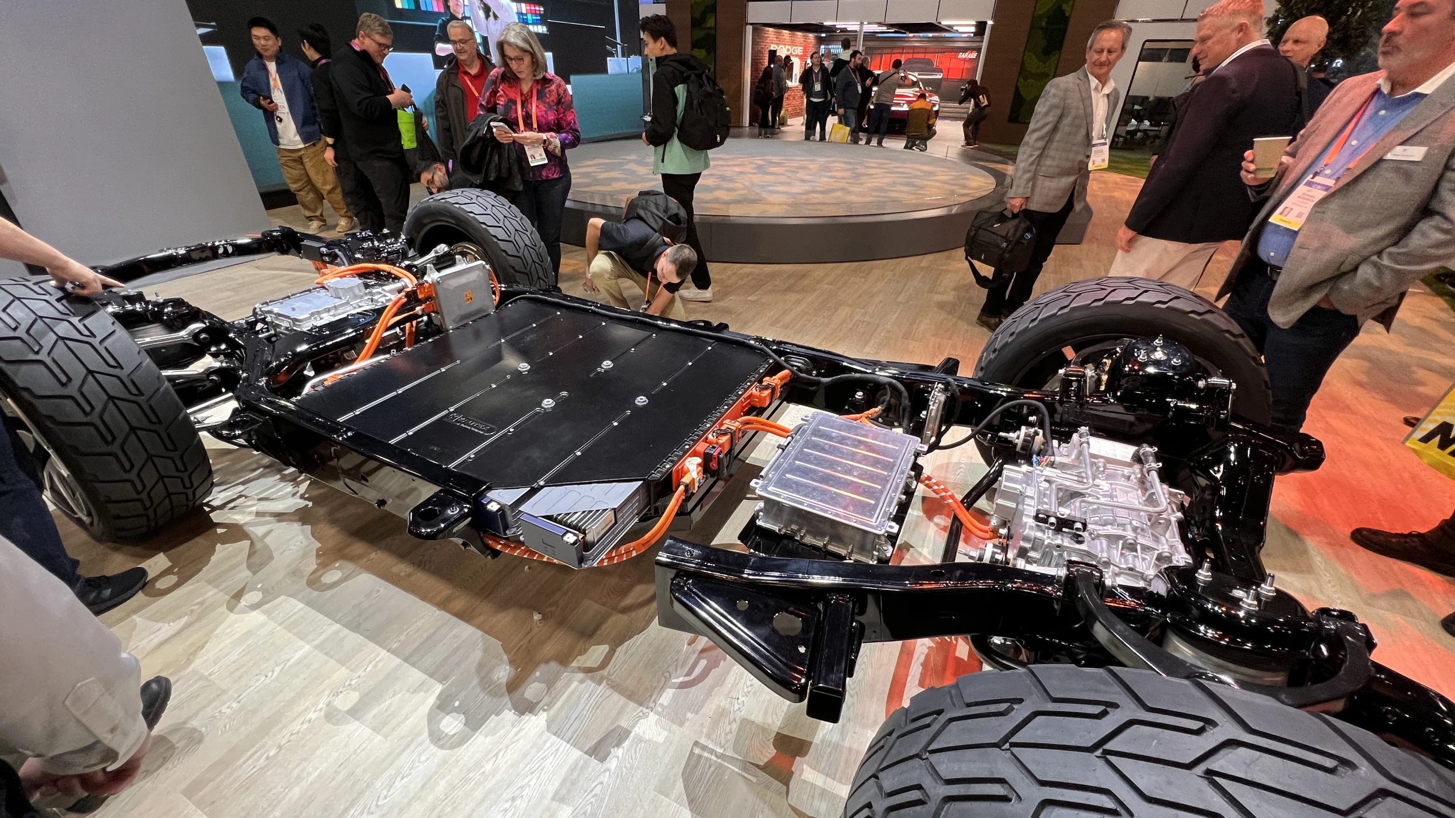 Ram 1500 Revolution chassis at CES 2023
