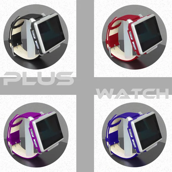 The Orsto Plus+ watch features a 2-inch color touchscreen