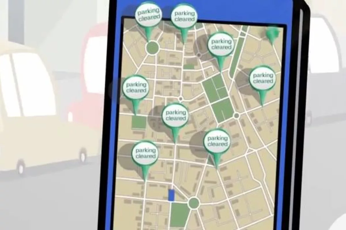 Anagog monitors users' smartphones to determine when they've left a parking spot, so it can let other users know that the spot's available