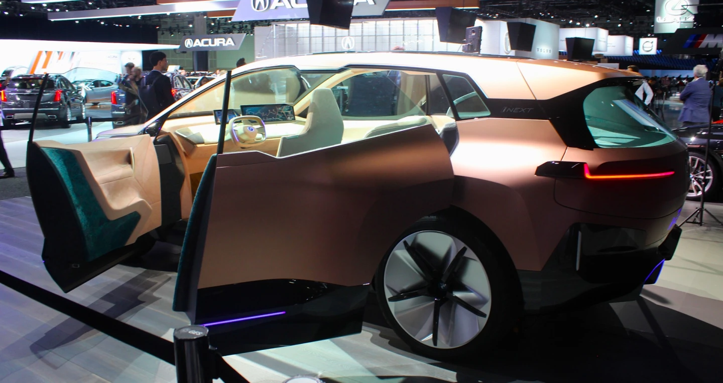 BMW Vision iNext at the 2018 LA Auto Show