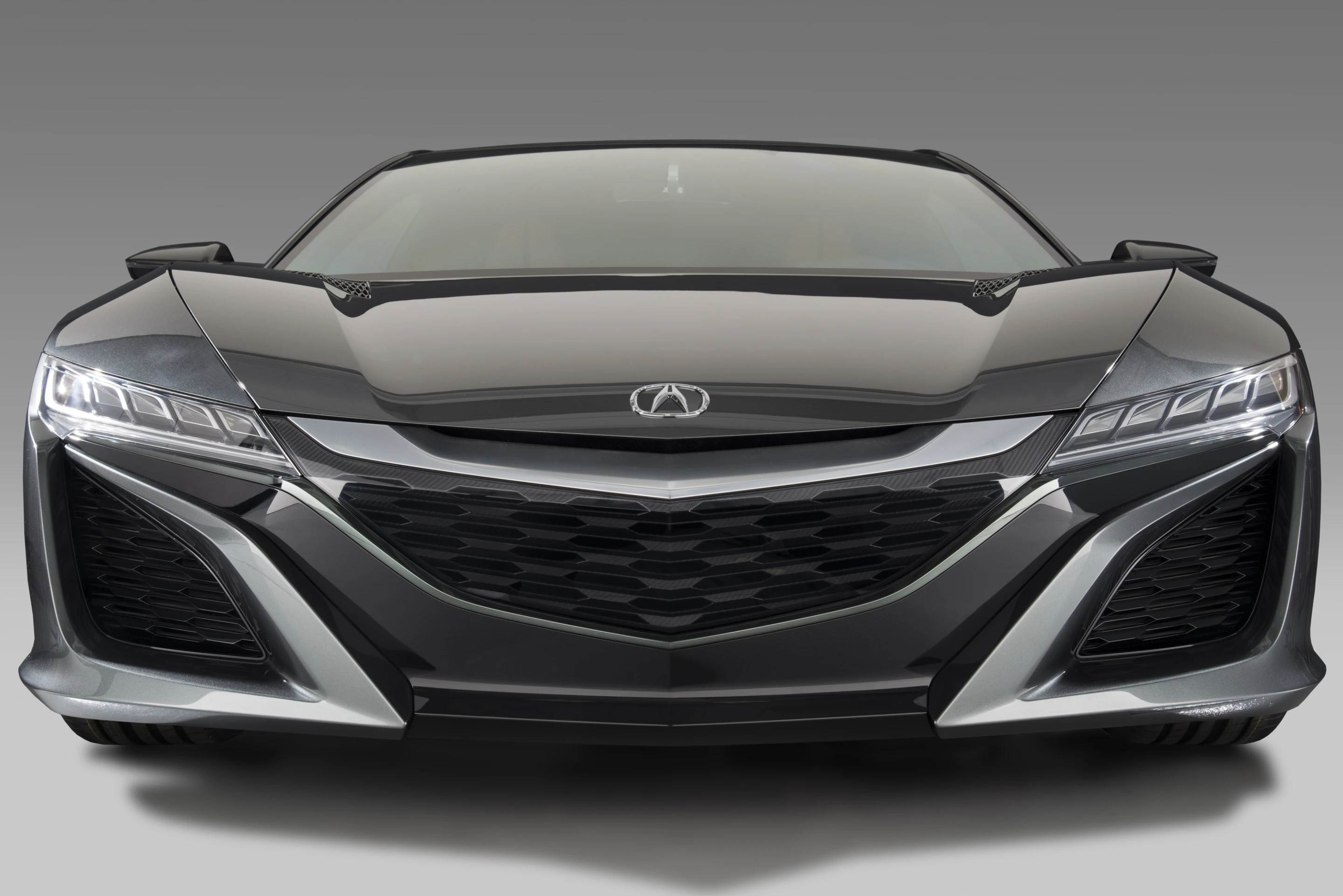 A head-on look of the NSX Concept