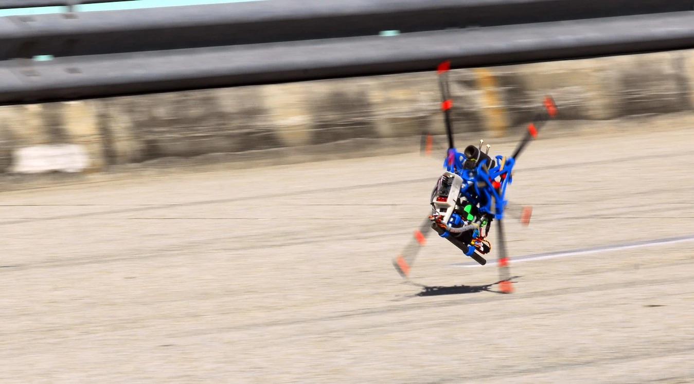 Road runner robot on exhibit at the DRC