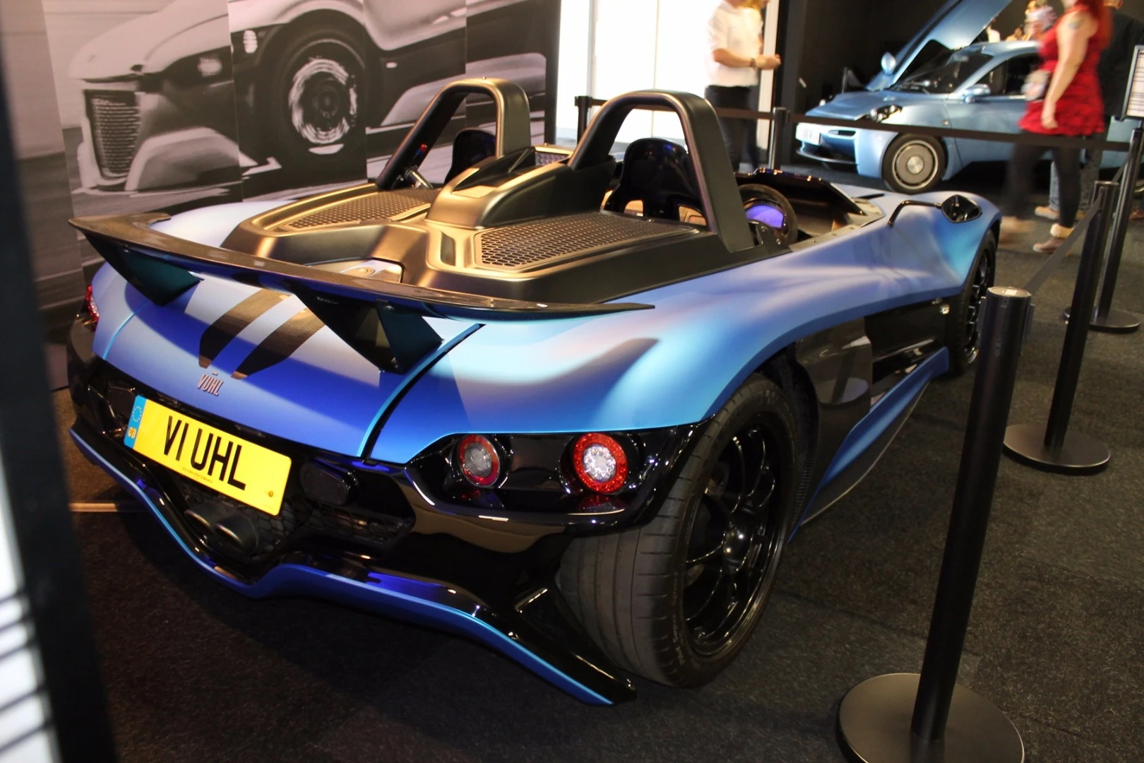 The VUHL 05 supercar was created by Mexican brothers Iker and Guillermo Echeverria
