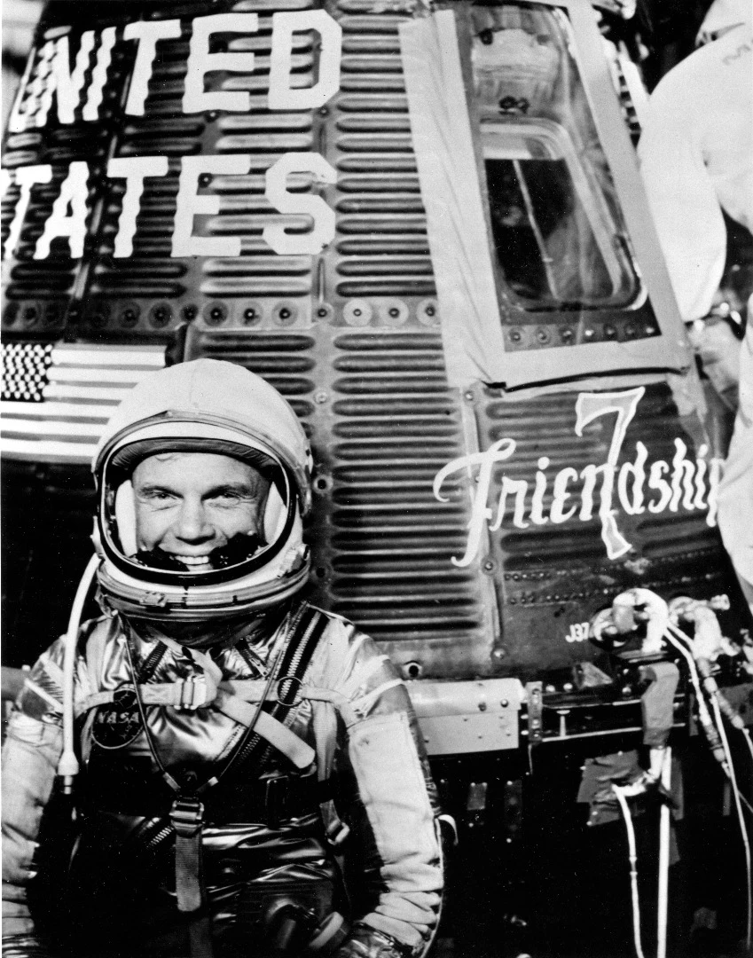 John Glenn and Friendship 7