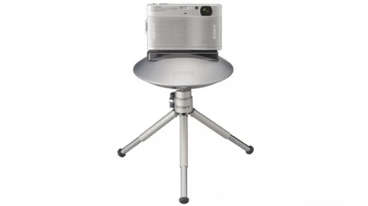 The Sony Party-shot can be mounted on a tripod