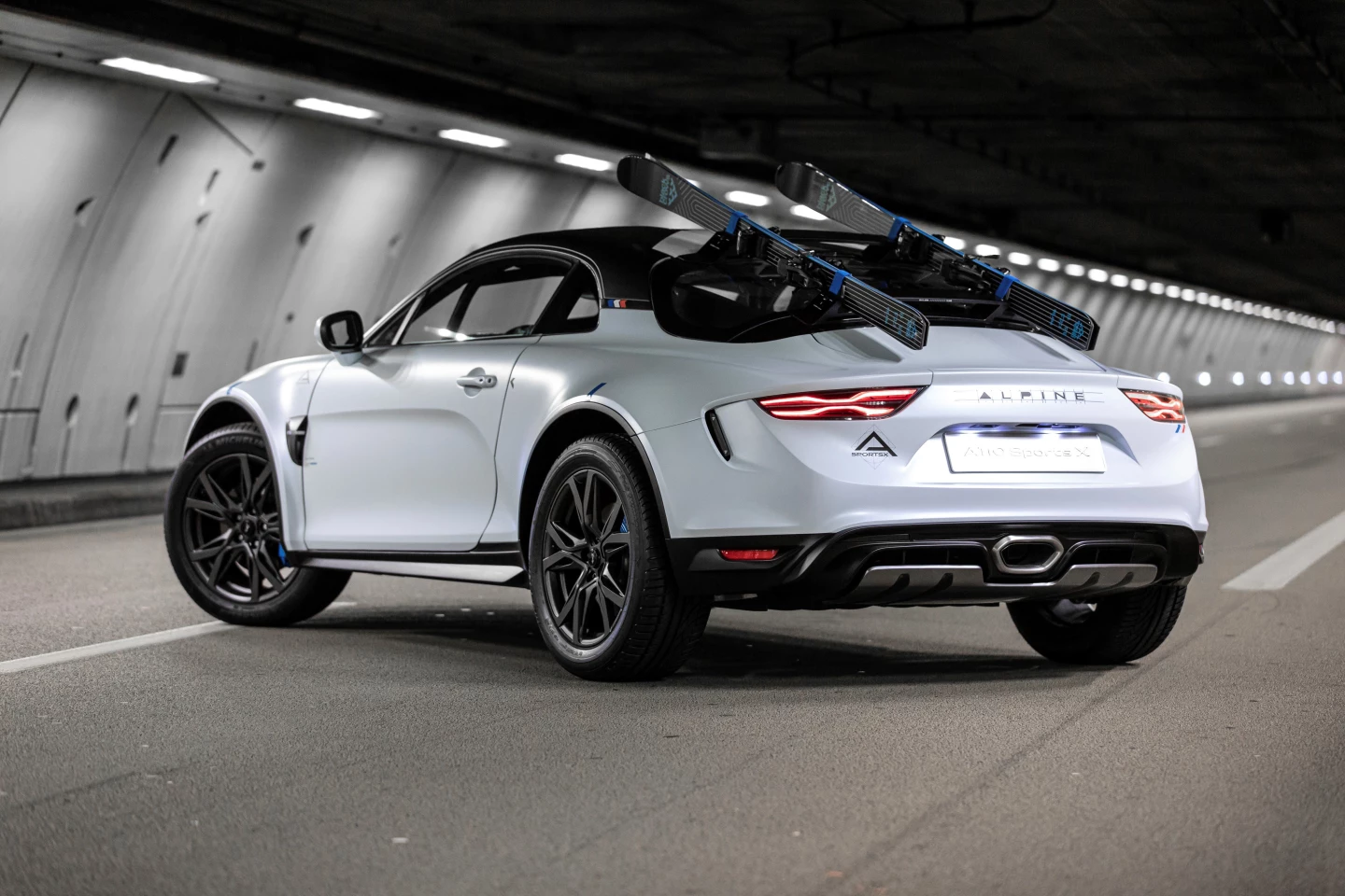 Lifted suspension and vents behind the front wheels are among the changes