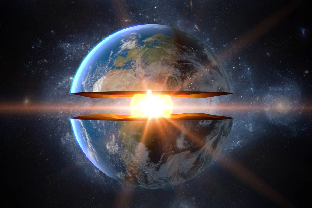 Lava flows in Canada suggest that the Earth's core is leaking material to the surface, a new study says