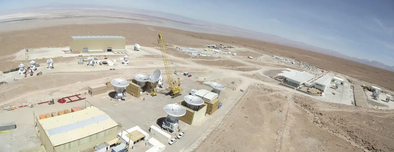 Panoramic view of the ALMA OSF (Photo: ALMA)